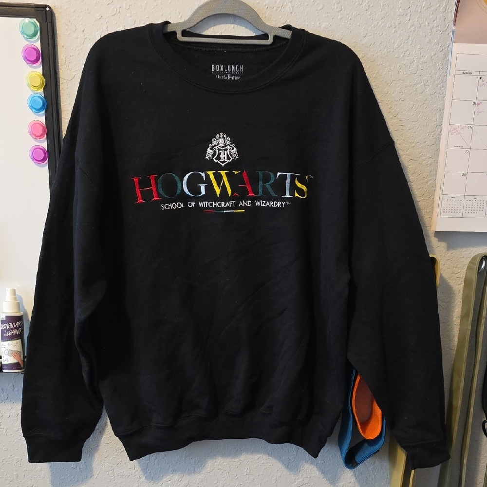 Hogwarts Black Crewneck Sweater by BoxLunch